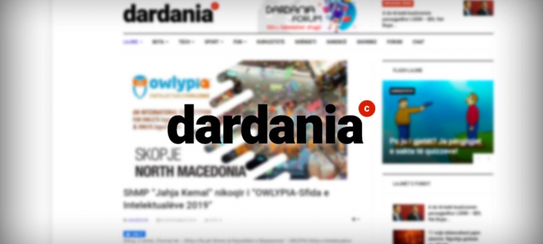 DARDANIA.COM | ShMP “Jahja Kemal” nikoqir i “OWLYPIA-Sfida e Intelektualëve 2019”
